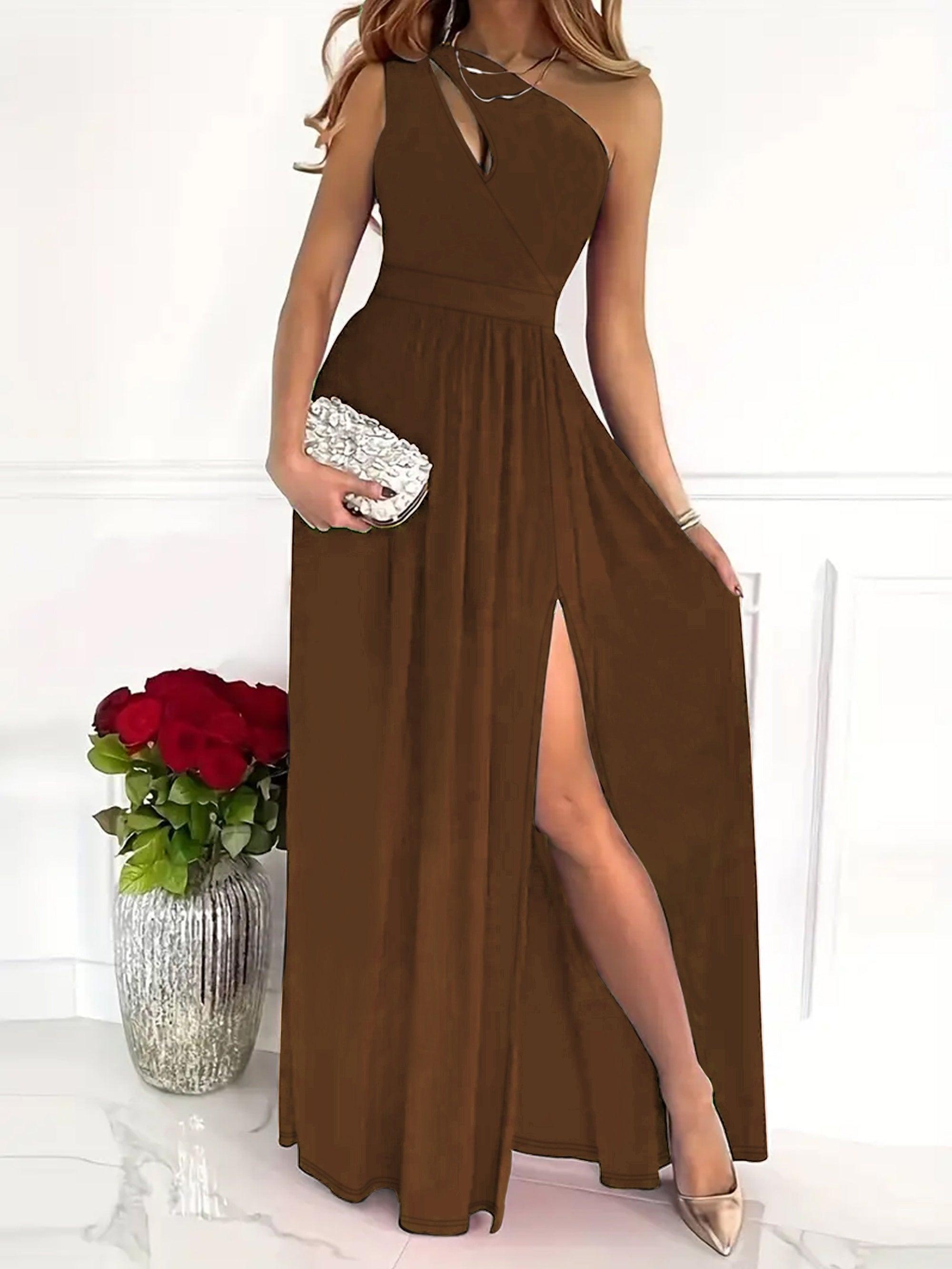 Vestido de Um Ombro
