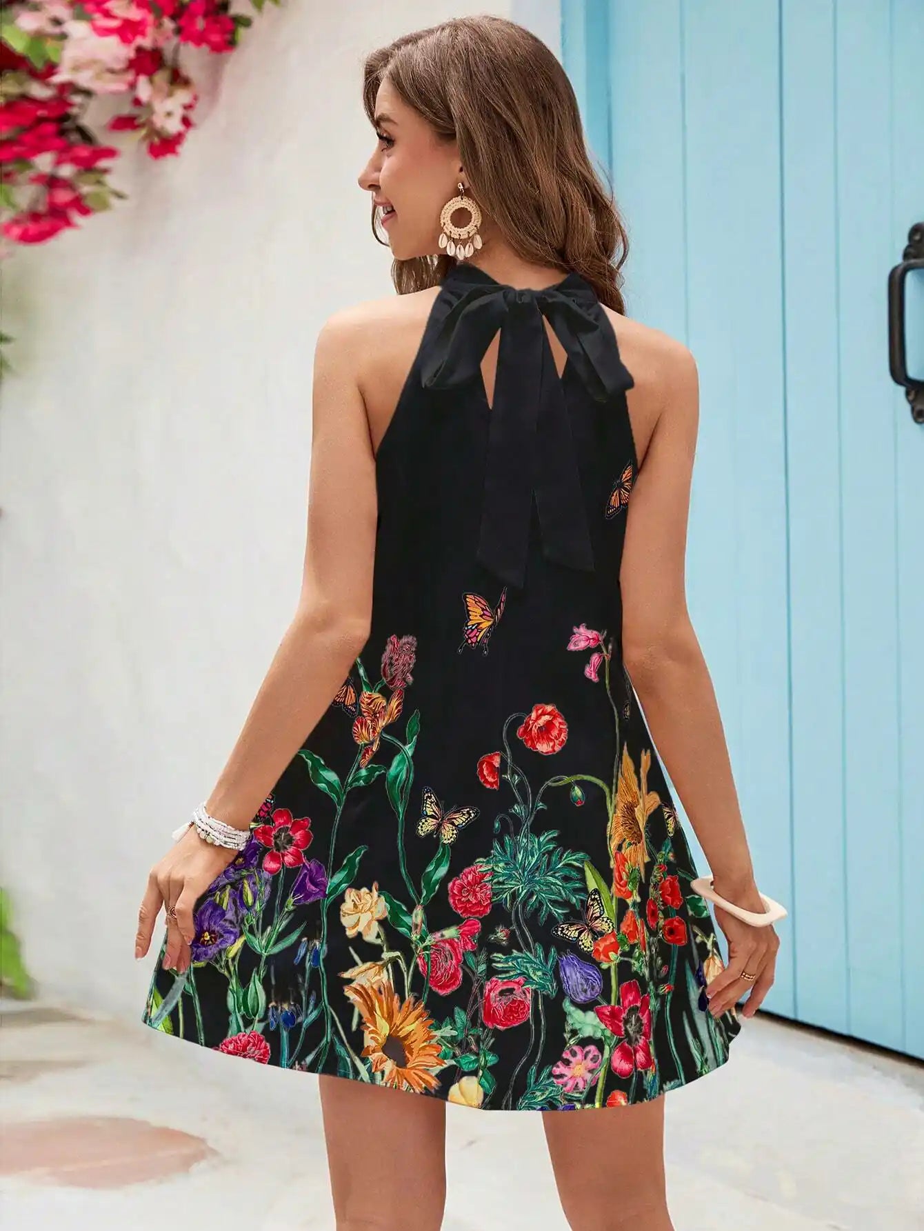 Vestido de Verão Floral