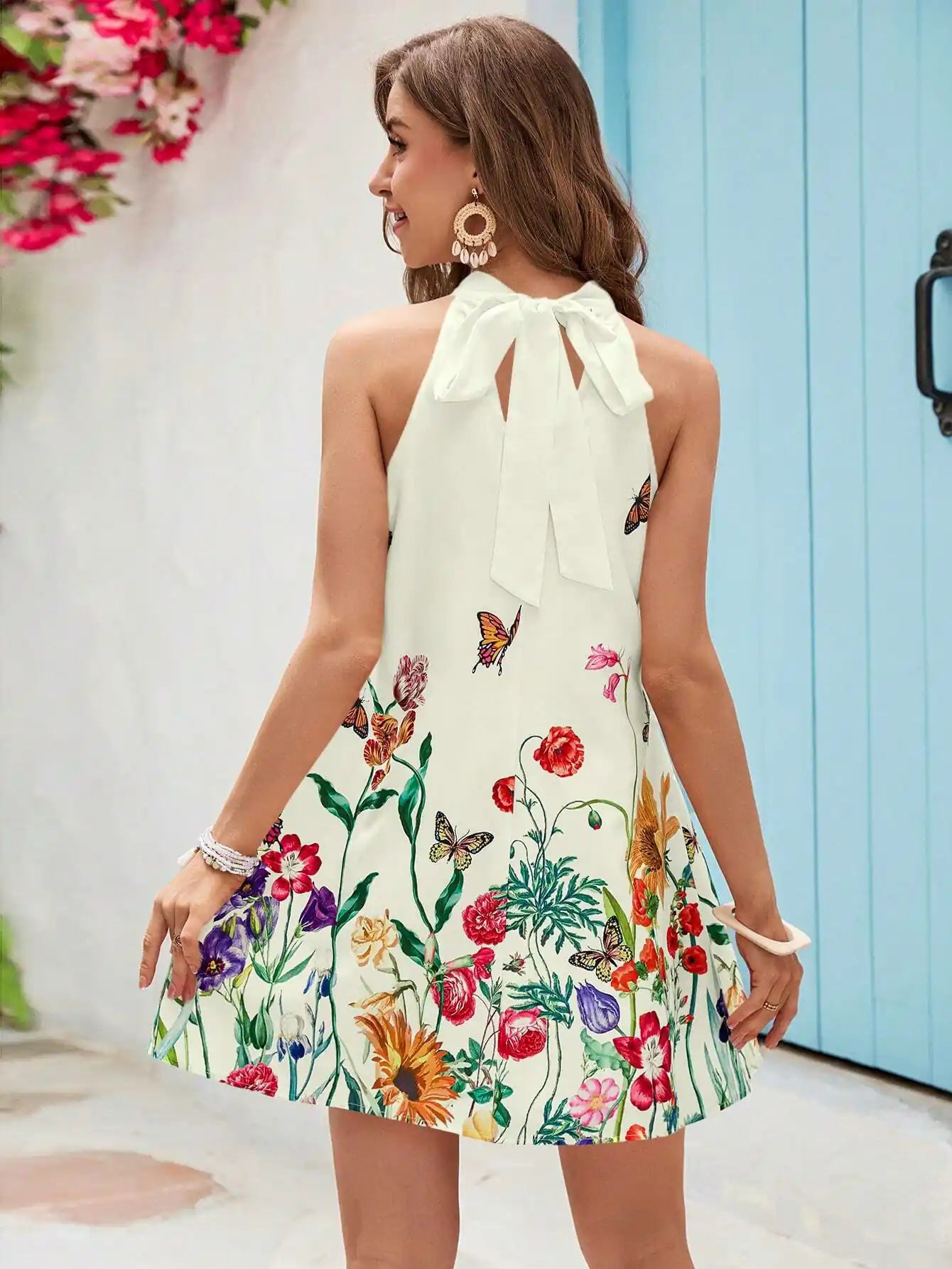 Vestido de Verão Floral