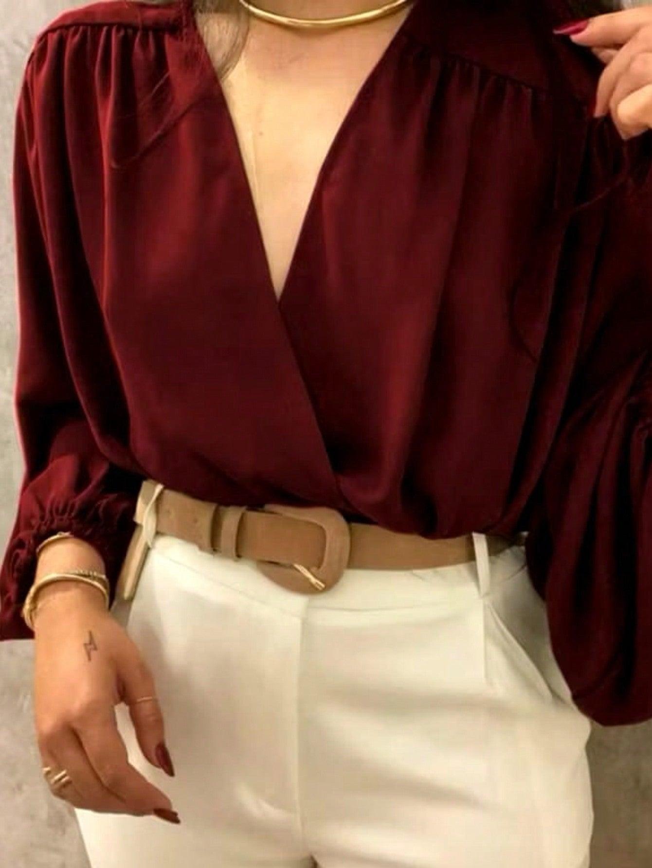 Blusa Feminina de Manga Longa