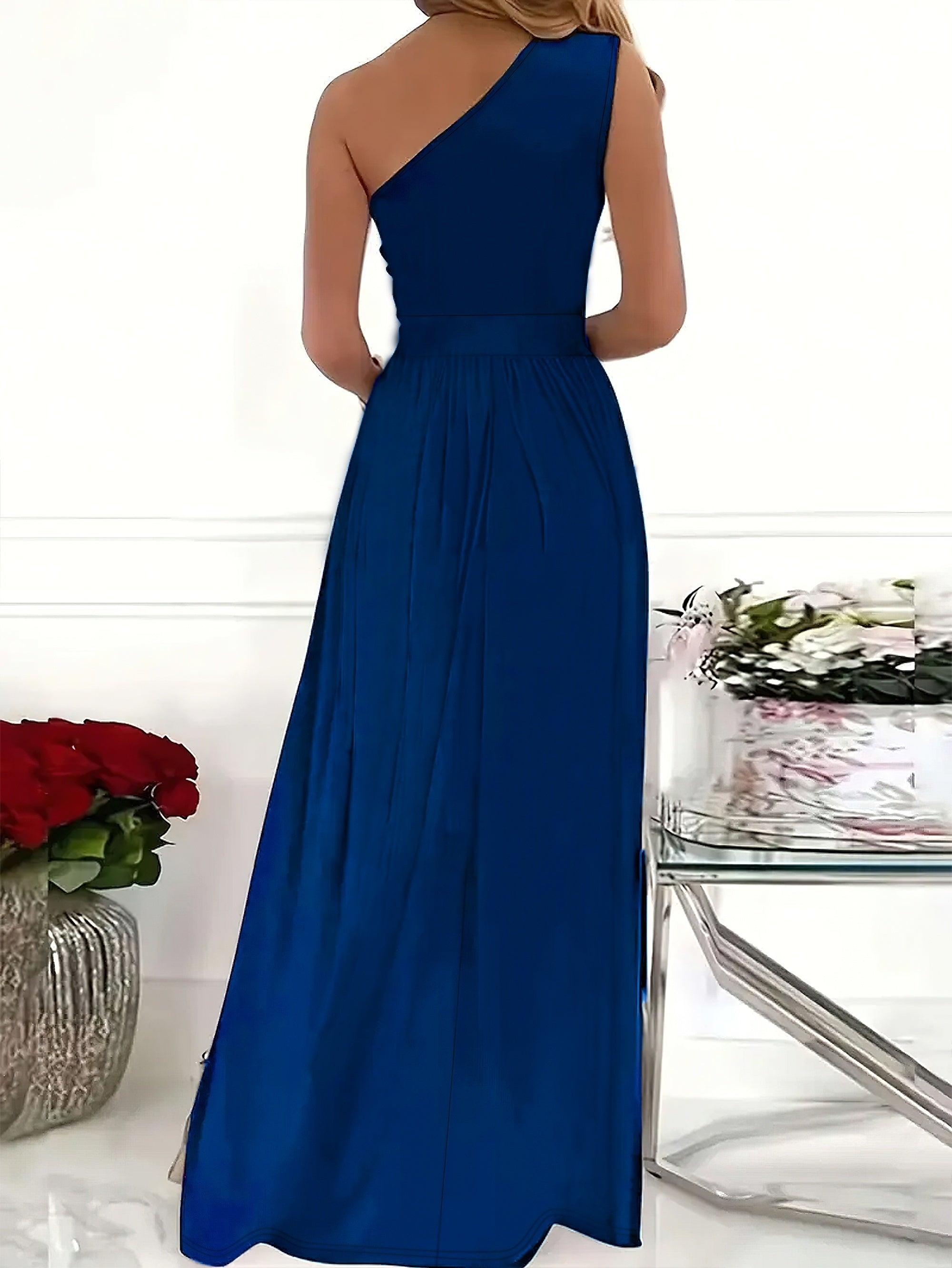 Vestido de Um Ombro