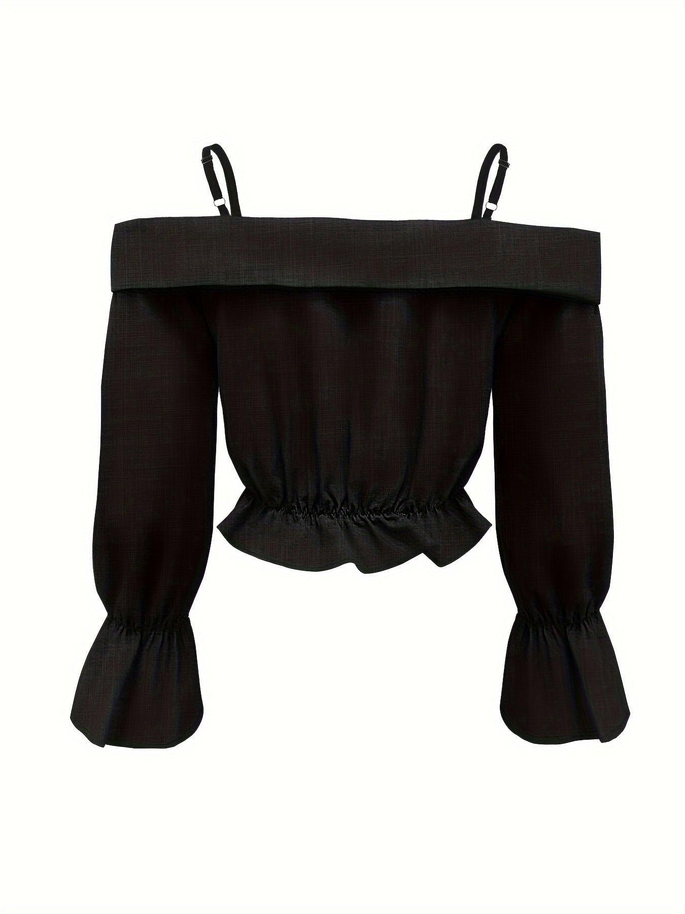 Blusa Flare de Alça