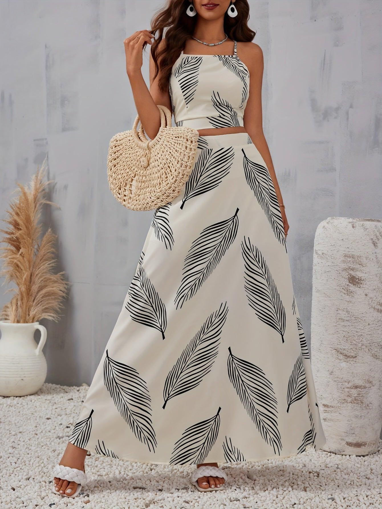 Conjunto Feminino Tropical