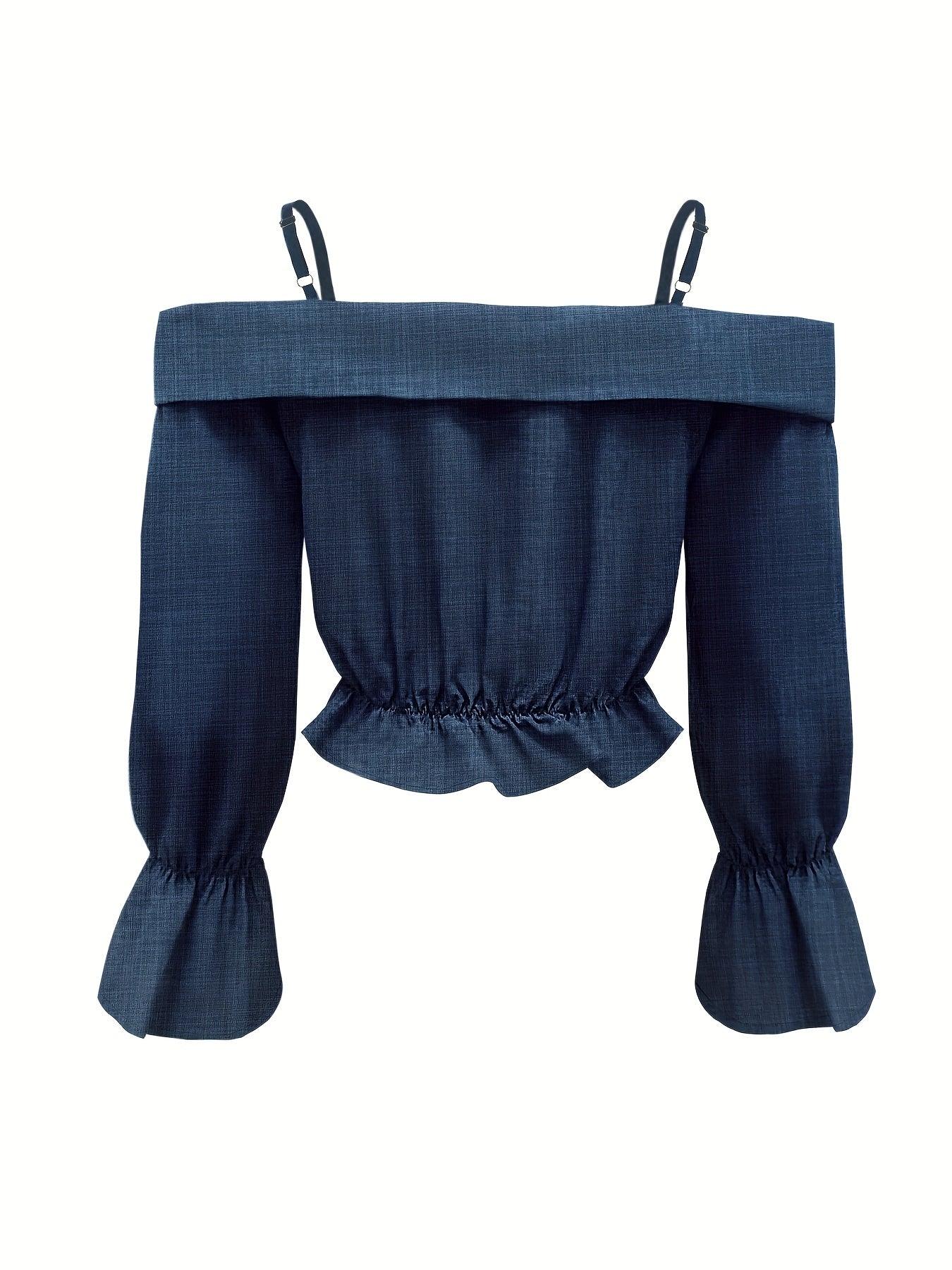 Blusa Flare de Alça
