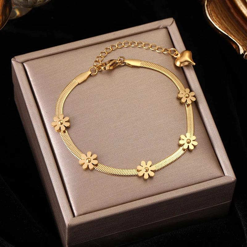 Pulseiras Douradas