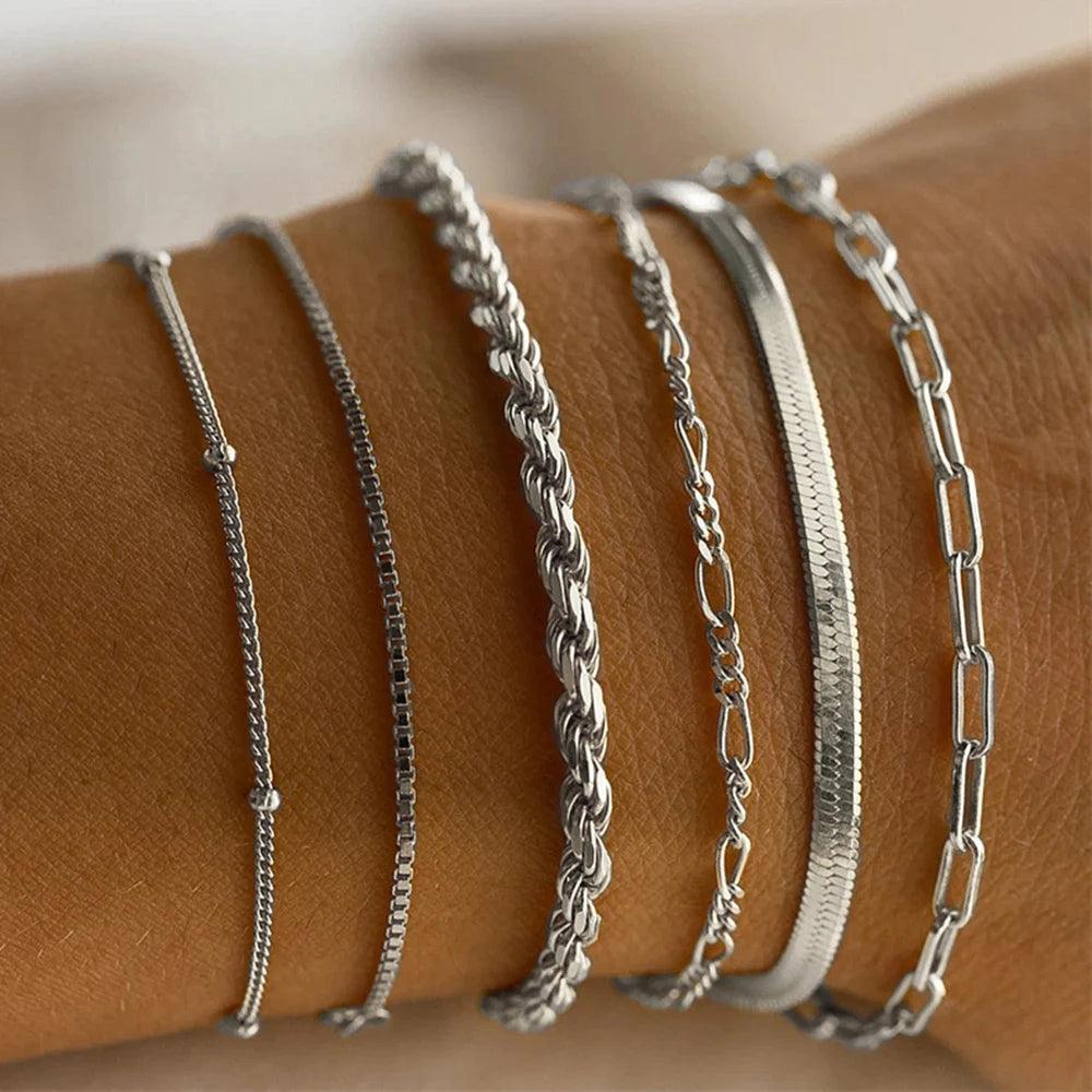 Conjunto de 4 Pulseiras