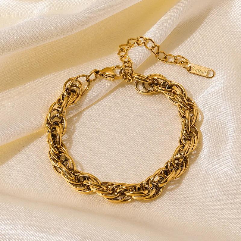 Pulseiras Douradas