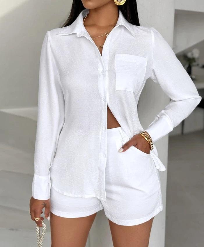 Conjunto Verão Essência Branca