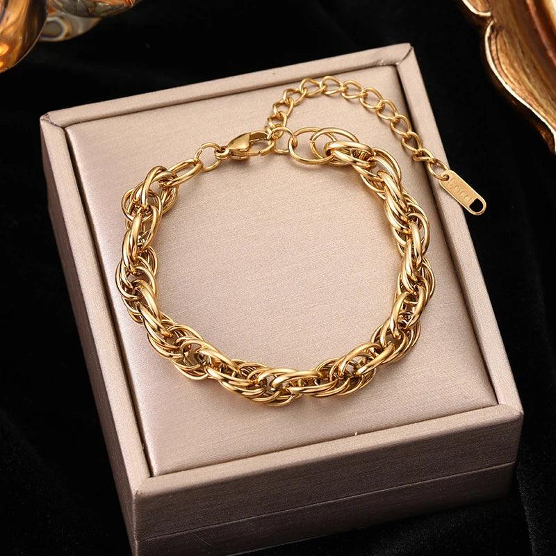 Pulseiras Douradas