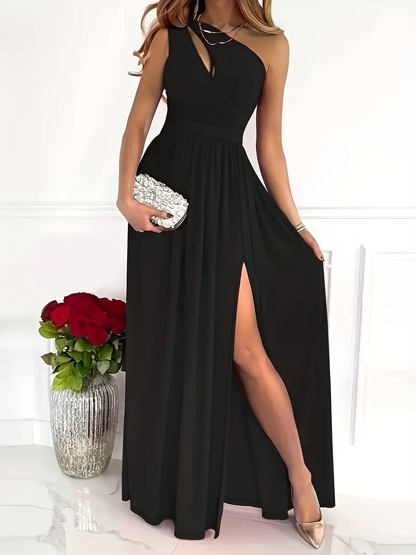 Vestido de Um Ombro