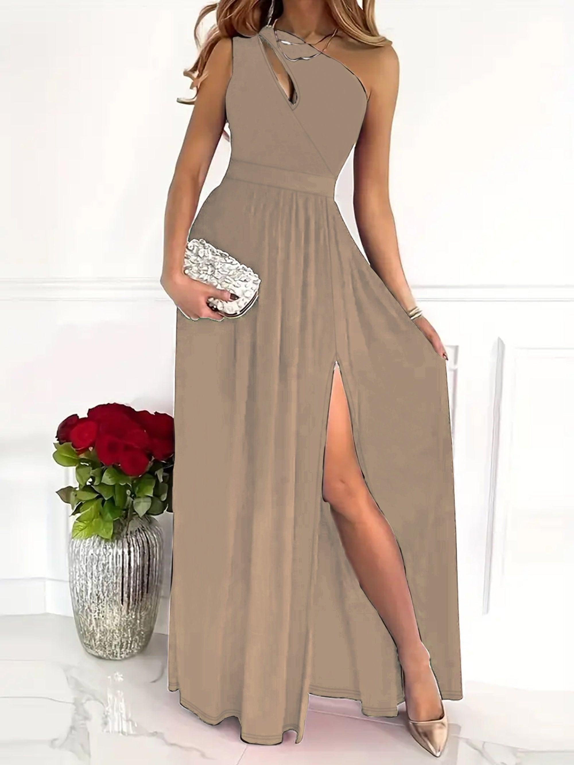 Vestido de Um Ombro