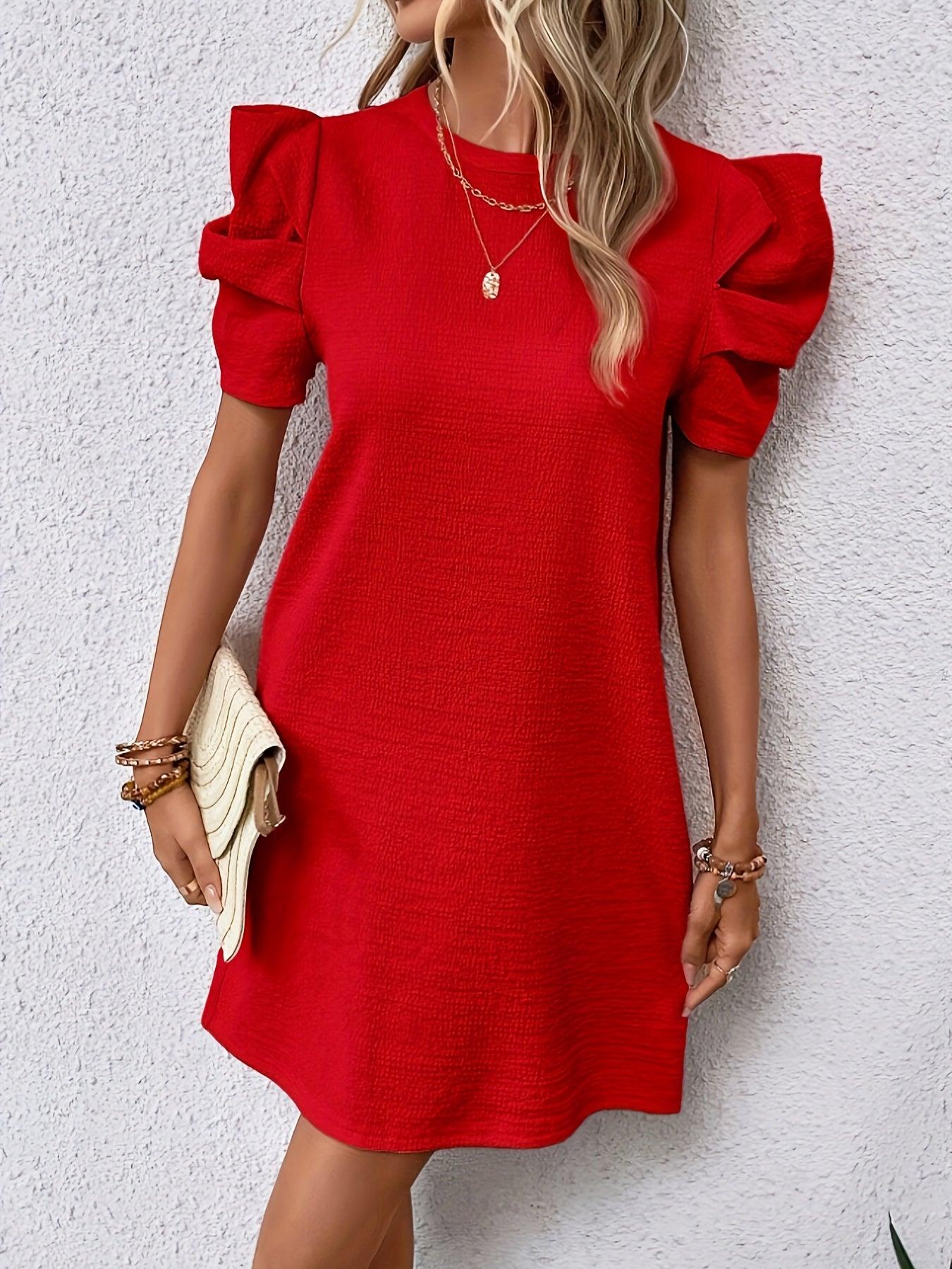 Vestido Solto com Manga