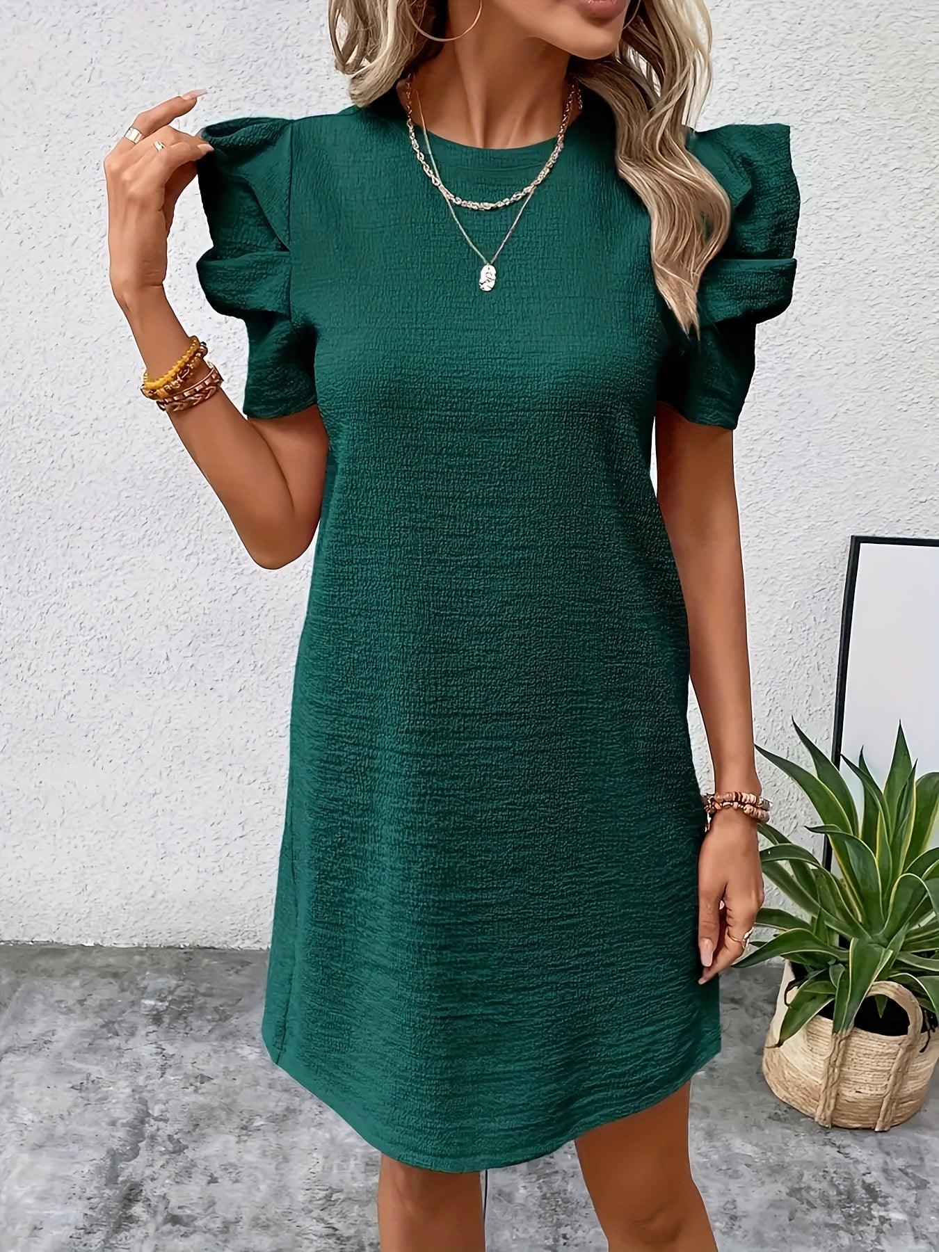 Vestido Solto com Manga