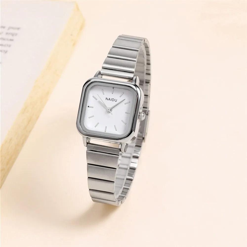 Relógio Quartz de Aço